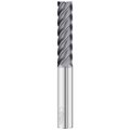 Fullerton Tool 5-Flute - 45° Helix - 3845 Falcon Finisher HP End Mills, TIALN, RH Spiral, Square, Extra-Long, 1 38194
